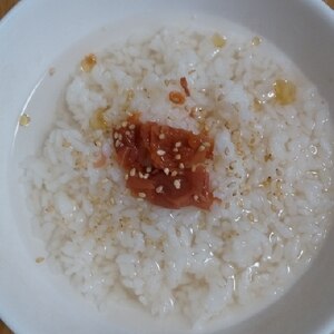 梅茶漬け ごま風味